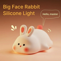Veilleuse Lapin Silicone Rechargeable إضاءة ذكية بلمسة واحدة
